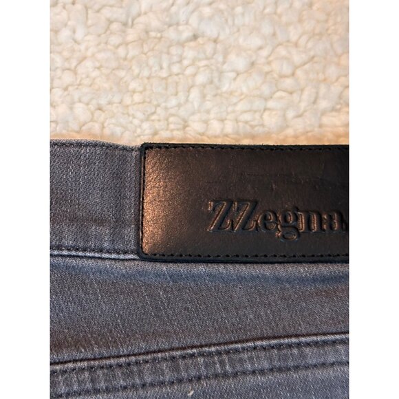 Z Zegna Mens Straight Fit Gray Jeans Size 30X29 - Picture 7 of 14